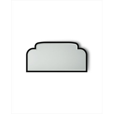 Music Flat Beveled Wall Mirror