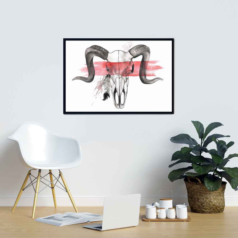 Aries| Living Room Framed Canvas