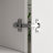 L-Shaped Corner Wardrobe With Top Cabinet
