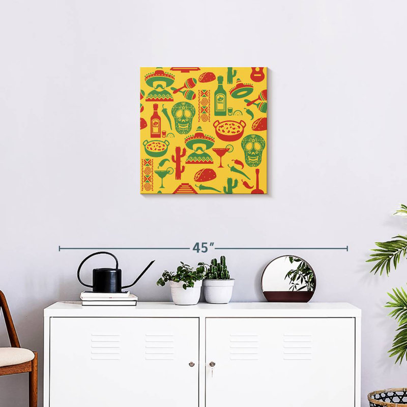 Kerner Mexican Icons, 20" H x 20" W