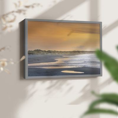 Endless Shores -Framed Print - Restickable