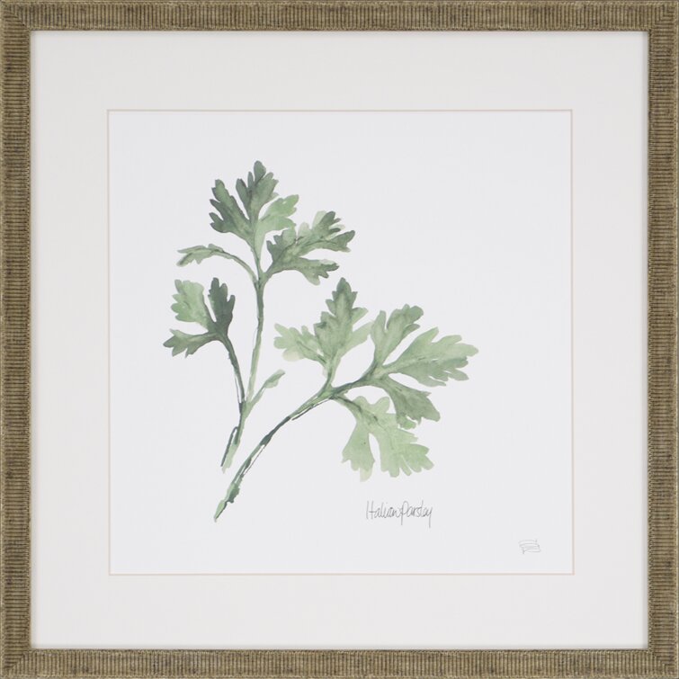 Chopping parsley with a knife, close-up available as Framed Prints, Photos,  Wall Art and Photo Gifts