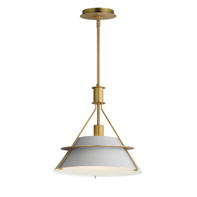 Luminaire suspendu conique à 1 lumière Mirissa