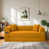 Yellow  Corduroy Fabric