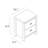Isenbert Crissman 2 Drawer Nightstand-488118873