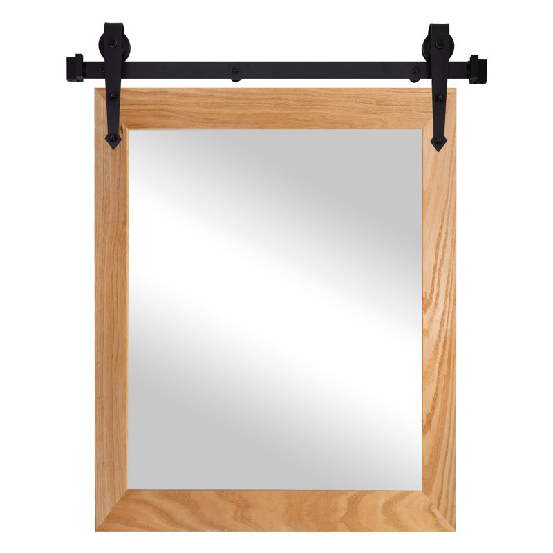 Miroir Rayne Miroirs Ozark, Naturel / naturel, 40 po x 33 po