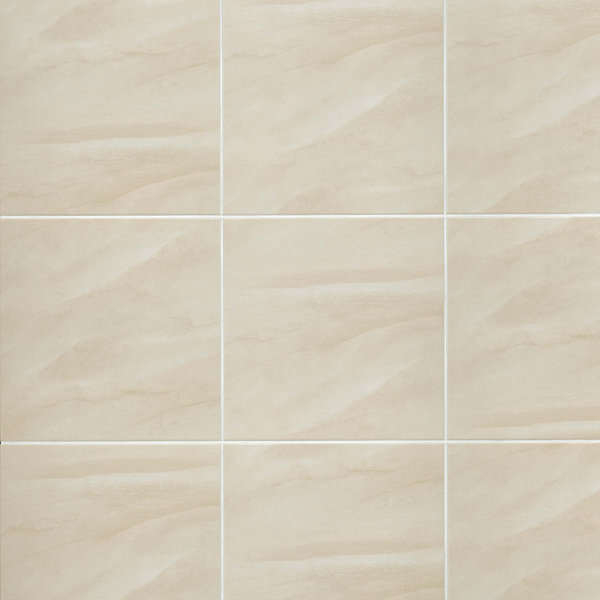 Winslow 18" x 18" Porcelain Field Tile in Matte Beige