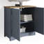 Mccollough 60cm Single Bathroom Vanity Base Only in Grey/Beige