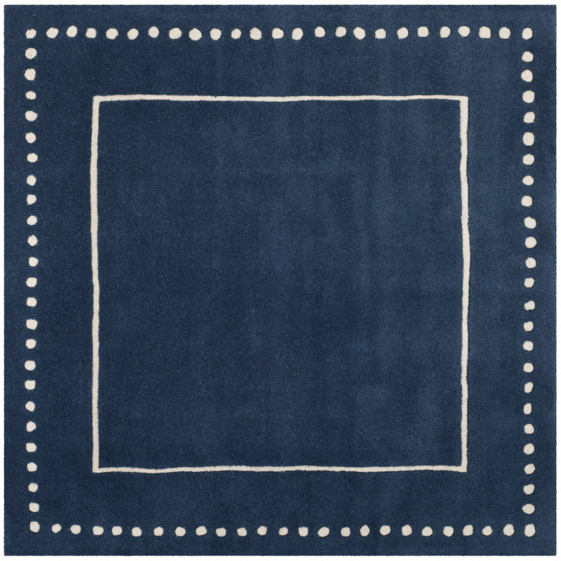 Tapis en laine touffeté à la main Cruz Bella, Carré 9 pi