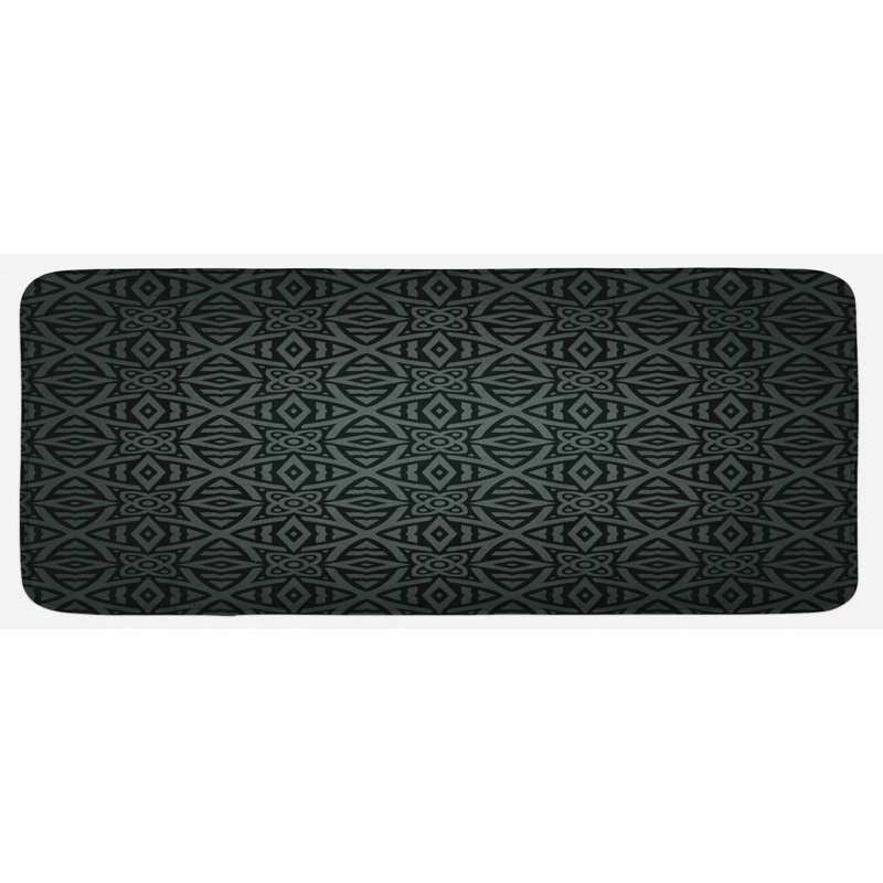 Traditional Synthetic Water Resistant Kitchen Mat
