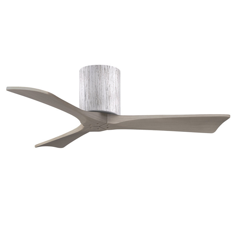 Ventilateur de plafond à 3 pales Olivier, Ton bois de grange, Ton bois de frêne gris, 42"