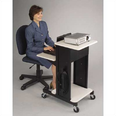 30'' H x 18'' W AV Cart with Wheels
