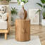 Table de bout ronde avec base robuste-129473812
