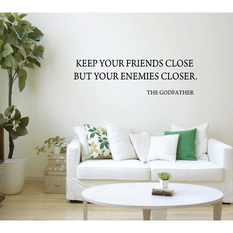 Grissett Text & Numbers Wall Decal, 6" x 22"