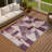 Machine Washable Indoor/Outdoor Wagenen ACN2365 Geometric Rug-1080651353