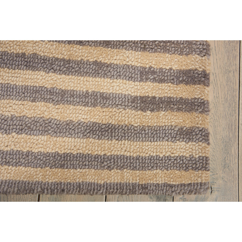 Tundra Wool Striped Area Rug, Runner 2'3" x 7'6"