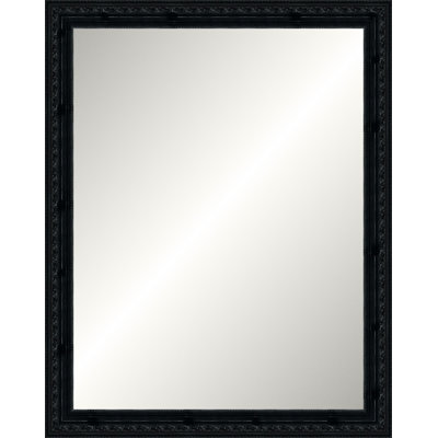 Glossy Black Gallery Mirror