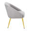 Chaise avec accoudoirs en velours Sutton-1001593175