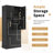 Tall Storage Cabinet with Adjustable Shelves-240749589