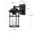 Schlesinger 1-Light Metal Wall Light With Dusk to Dawn-1088767075