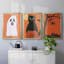 Halloween Fun IV, toile encadrée de qualité supérieure - prête à être accrochée-69983092-69983091