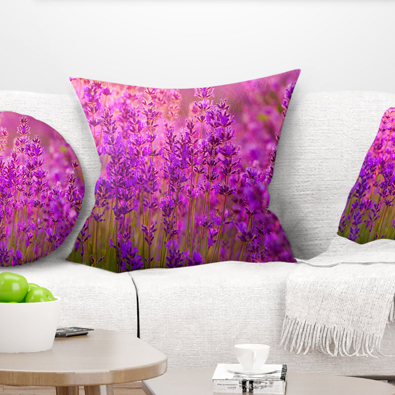 Coussin Tihany Bright Floral, 18 po x 18 po, Carré