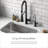 Matte black one-handle high arc beverage faucet-95333422
