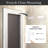 Wayfair Basics® UL Certified Front & Back LED Anti-Fog Tempered Glass Bathroom/Vanity Mirror -98364448