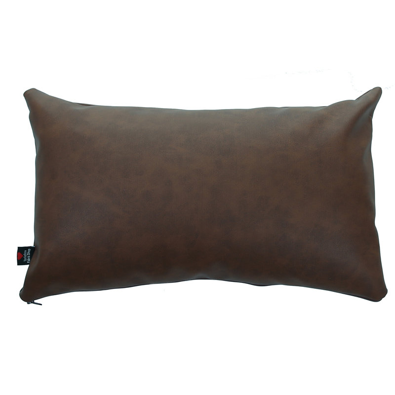Chaidez Rectangular Throw Cushion, Chestnut Brown