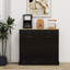 Armoire à ordures pour cuisine avec tiroir et compartiment
