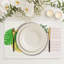 Ensemble de table rectangulaire en polyester