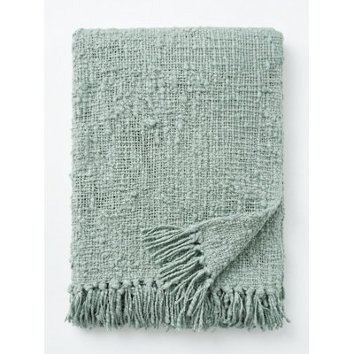 Cozy Cotton Boucle Blanket