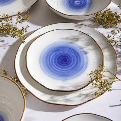 Service de table 16 pièces en porcelaine Christian Siriano Luma