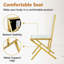 Ensemble de table et chaises de salle à manger de luxe Modern Light, table en verre trempé 51 po x 31,5 po avec 6 chaises en polyuréthane blanc-431862153-431862154-431862148