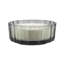 Bougie en verre nervuré vert foncé 32 oz - Teakwood Forest