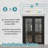 Window Awning Outdoor Polycarbonate Front Door Patio Cover Garden Canopy-1890448605-2001271387