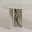 Arian 72'' Oval Marble Dining Table-98537493