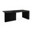 Black Rectangular Solid Wood desk-204531800