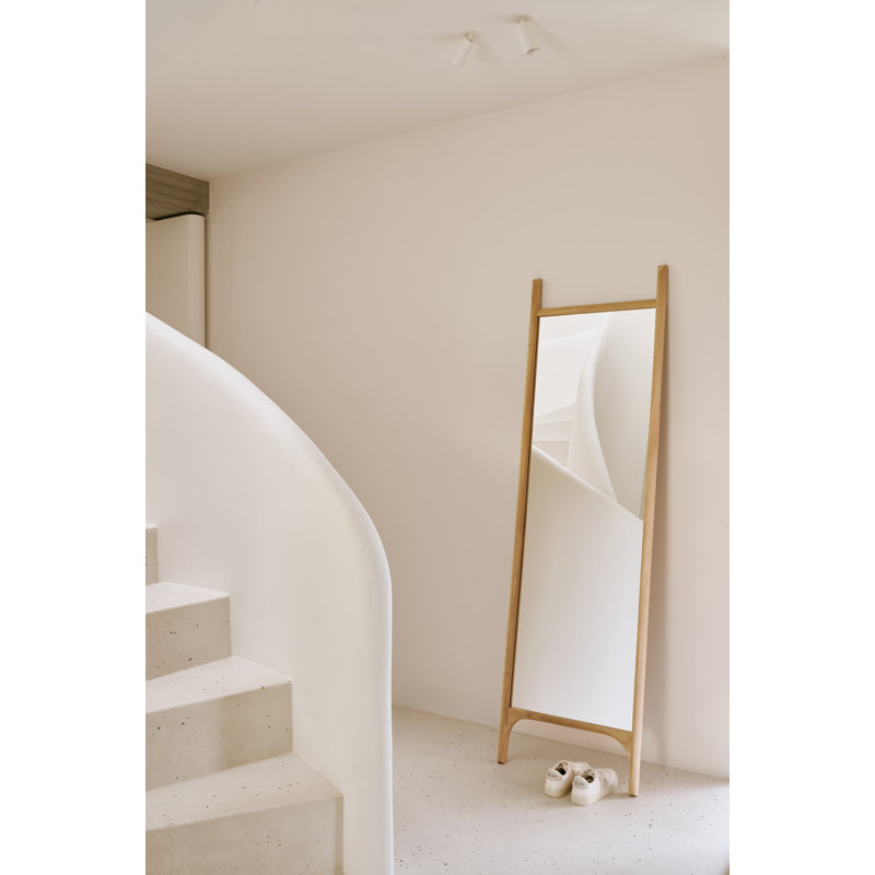 Polished Imperfect Mirror, 75" x 22", Natural