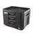 ToughBuilt StackTech 3-Drawer Tool Box, Durable Plastic Storage Organizer, Black