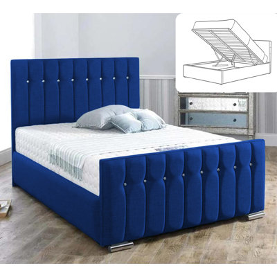 Upholstered Ottoman Storage Bed