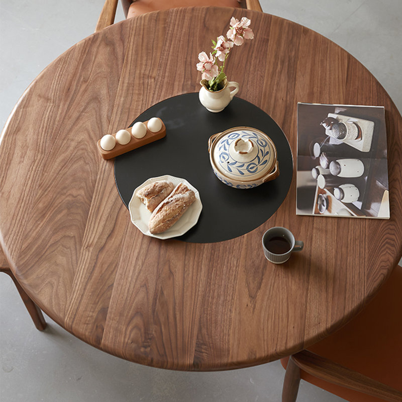 Table de style rétro vintage.