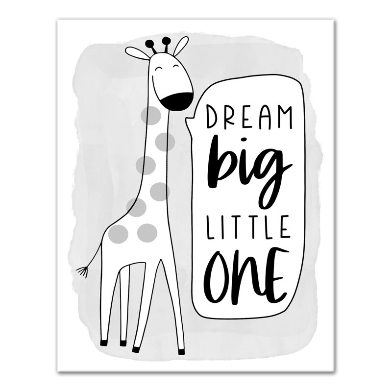 Art sur toile big little rêve Springfield, Toile tendue, H 14 po x l 11 po x P 1,25 po