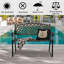 Banc de parc en aluminium thermolaqué Dutra-1226256129