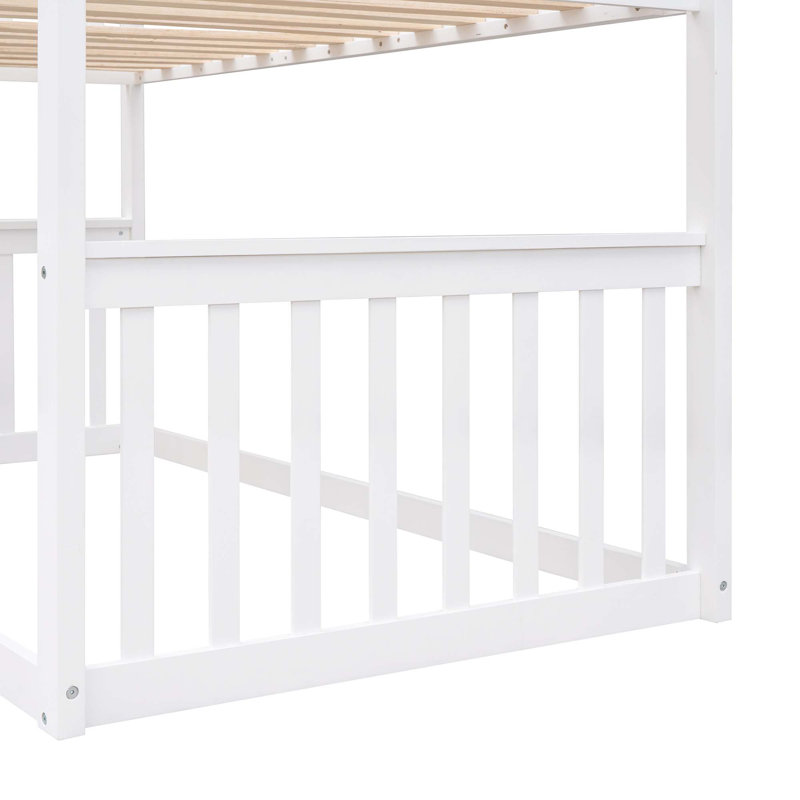 Lit superposé simple Posell par Harriet Bee, Blanc