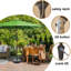 Parasol carré 7,5 x 7,5 pi-69596503