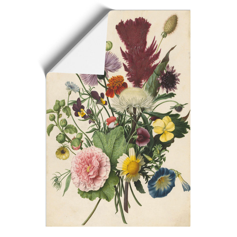 Flowers by Herman Henstenburgh - Frameless Print, 42cm H x 30cm W x 0.1cm D