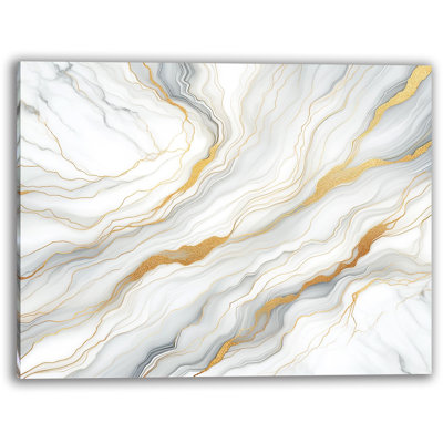 " Golden Veins Marble Elegance "