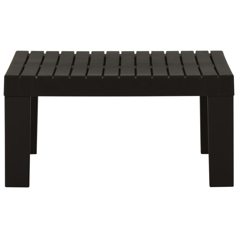Evalena Square Outdoor Dining Table , 65cm cm W 65cm cm D, Grey