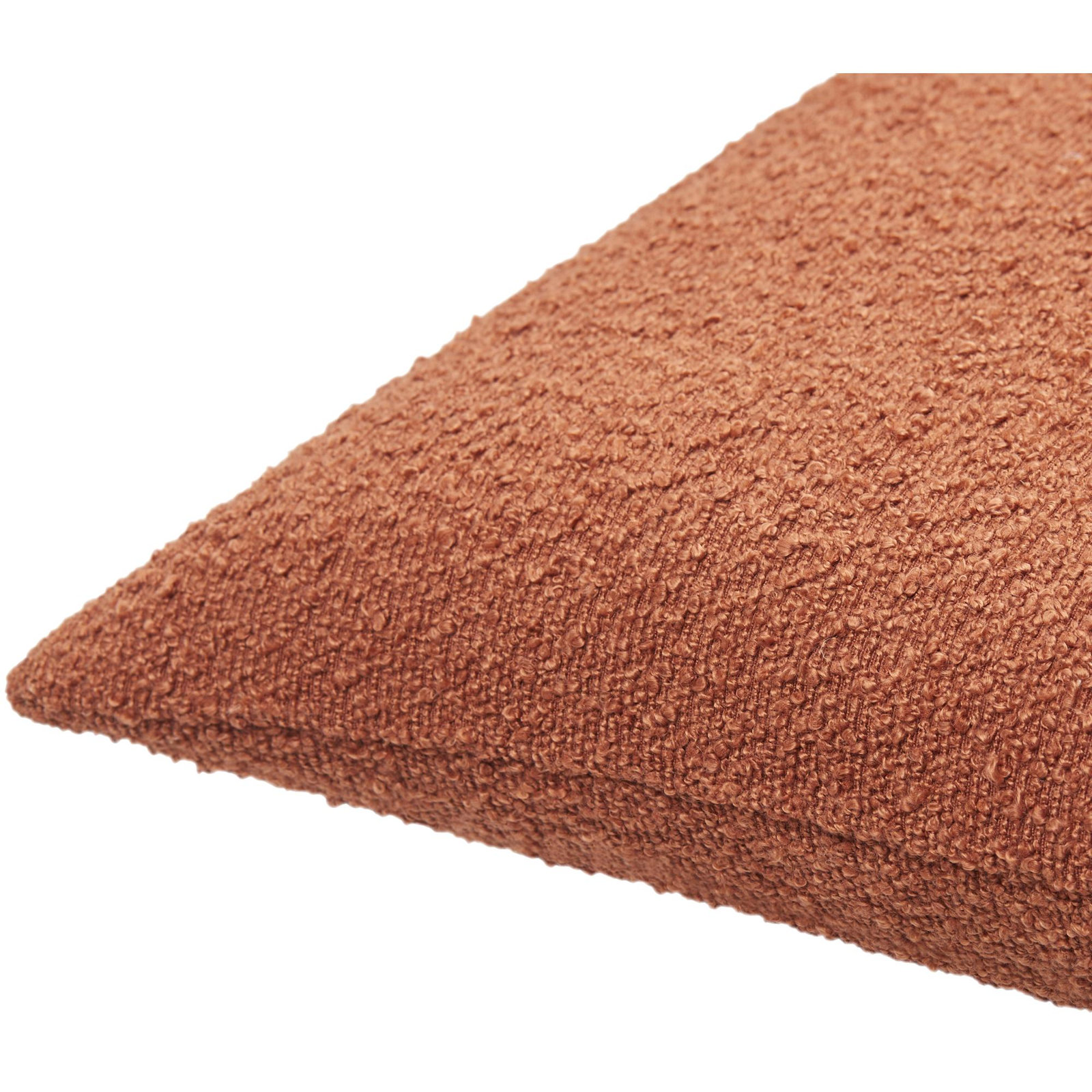 Amalfi Pillow Cover, Polyester/Polyfill, Square 22", Rust